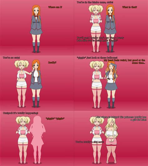 bimbo transformation comics deviantart